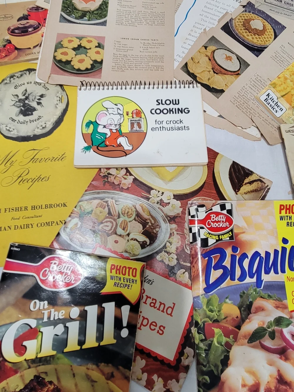 Betty Crocker Pillsbury Philadelphia Vintage Recipe Booklets Cards Lot